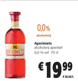 Colruyt Aperiniets alcoholvrij aperitief 0,0% vol aanbieding
