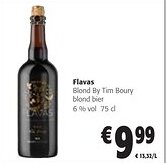 Colruyt Flavas Blond By Tim Boury blond bier 6% vol aanbieding