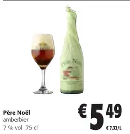 Colruyt Père Noël amberbier 7% vol aanbieding