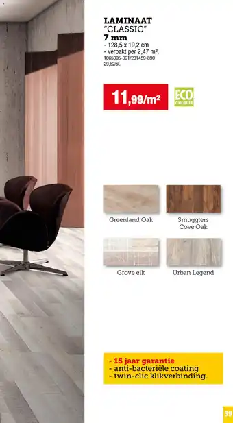 Hubo Laminaat "classic" aanbieding
