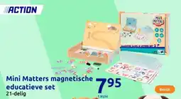 Action Mini Matters magnetische educatieve set aanbieding