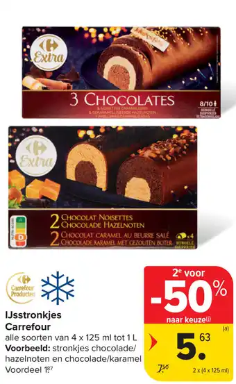 IJsstronkjes Carrefour