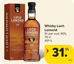 Carrefour Whisky Loch Lomond aanbieding
