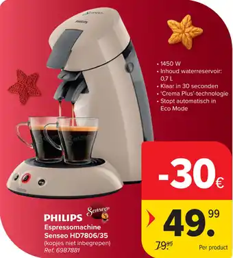 Philips Espressomachine Senseo HD7806/35