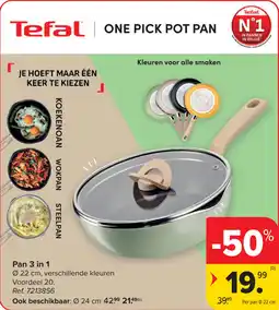Carrefour Pan 3 in 1 aanbieding