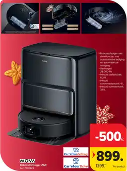 Carrefour ΜΟVΛ Robotstofzuiger Z60 aanbieding