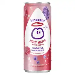 Albert Heijn innocent Juicy water with bubbles raspberry aanbieding