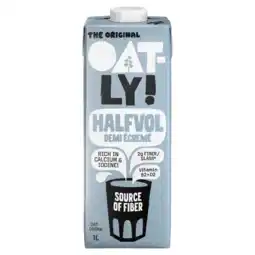 Albert Heijn Oatly! Haverdrank halfvol calcium aanbieding