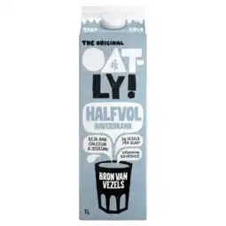 Albert Heijn Oatly! Haverdrank halfvol aanbieding