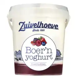 Albert Heijn Zuivelhoeve Boer'n yoghurt bosvruchten aanbieding