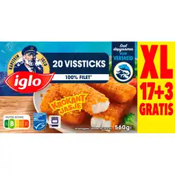 Albert Heijn Iglo Vissticks aanbieding