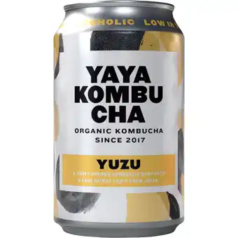 Albert Heijn YAYA Kombucha yuzu aanbieding
