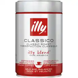 Albert Heijn illy Classico 100% Arabica snelfiltermaling aanbieding