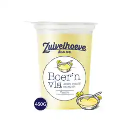Albert Heijn Zuivelhoeve Boer'n vla vanille aanbieding