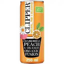 Albert Heijn Clipper Chamomile peach orange aanbieding