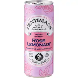 Albert Heijn Fentimans Rose lemonade blik aanbieding