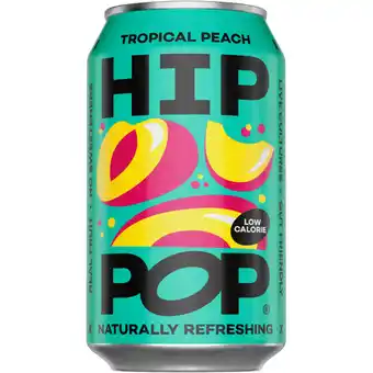 Albert Heijn Hip Pop Living soda tropical peach aanbieding