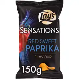 Albert Heijn Lay's Sensations red sweet paprika aanbieding
