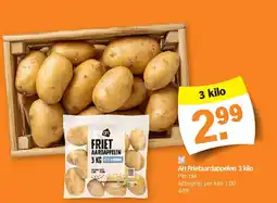Albert Heijn AH Frietaardappelen 3 kilo aanbieding