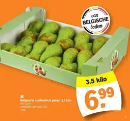 Albert Heijn Belgische conference peren 3.5 kilo aanbieding