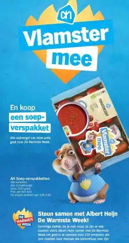 Albert Heijn AH Soep-verspakketten aanbieding