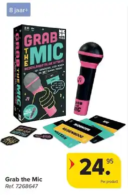 Carrefour Grab the Mic aanbieding