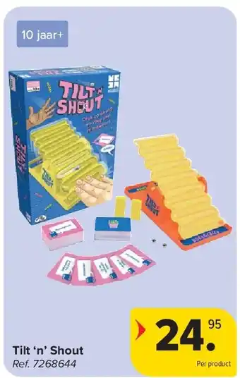 Carrefour Tilt ‘n’ Shout aanbieding