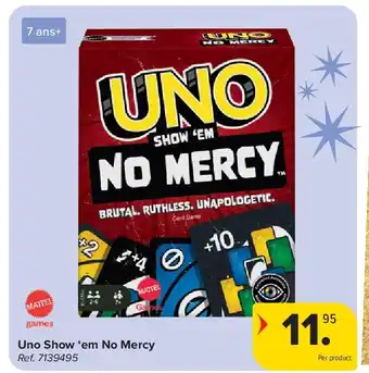 Uno Show ‘em No Mercy