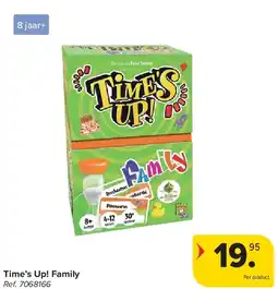 Carrefour Time’s Up! Family aanbieding