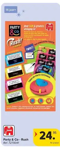 Carrefour Party & Co - Rush aanbieding