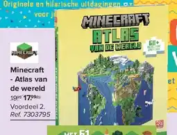 Carrefour Minecraft - Atlas van de wereld aanbieding