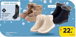 Carrefour Sneeuwboots voor dames aanbieding