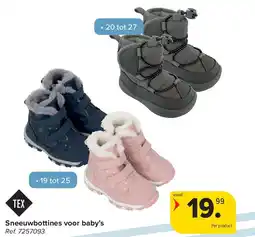 Carrefour Sneeuwbottines voor baby’s aanbieding