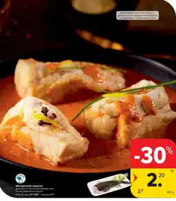 Carrefour Niet-gekuiste staartvis aanbieding