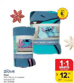 Carrefour Plaid aanbieding