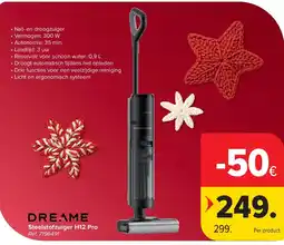 Carrefour Steelstofzuiger H12 Pro aanbieding