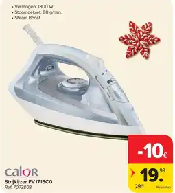 Carrefour Strijkijzer FV1715C0 aanbieding