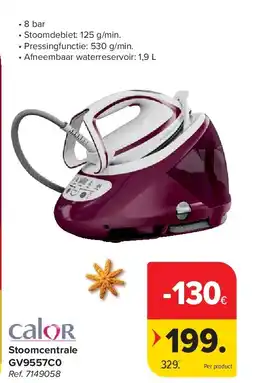 Carrefour Stoomcentrale GV9557C0 aanbieding