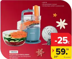 Carrefour Keukenrobot FDP22.130GY aanbieding