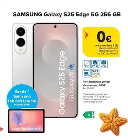 Carrefour SAMSUNG Galaxy S25 Edge 5G 256 GB aanbieding