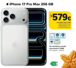 Carrefour iPhone 17 Pro Max 256 GB aanbieding