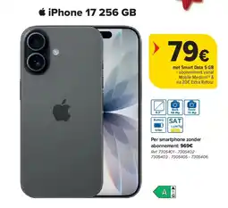 Carrefour iPhone 17 256 GB aanbieding
