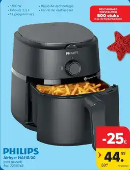 Carrefour Airfryer NA110/00 aanbieding