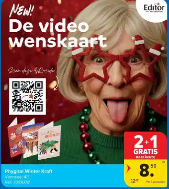 Carrefour Phygital Winter Kraft aanbieding
