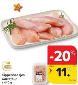 Carrefour Kippenhaasjes Carrefour aanbieding