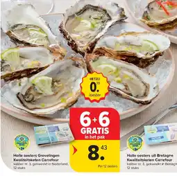 Carrefour Holle oesters Grevelingen Kwaliteitsketen Carrefour aanbieding