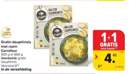 Carrefour Gratin dauphinois met room Carrefour aanbieding