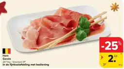 Carrefour Ham Ganda aanbieding