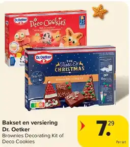 Carrefour Bakset en versiering Dr. Oetker aanbieding