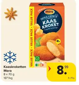 Carrefour Kaaskroketten Mora aanbieding